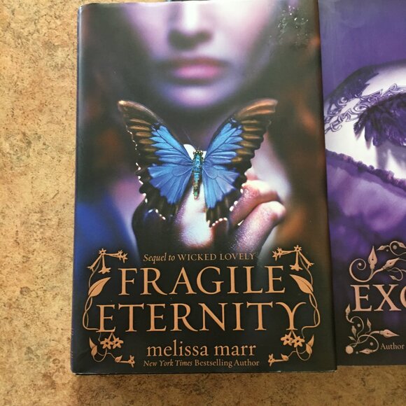 melissa marr wicked lovely fragile eternity ink exchange book bundle - Picture 3 of 10